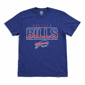47 Buffalo Bills Graphic Tee in Royal Blue and Red